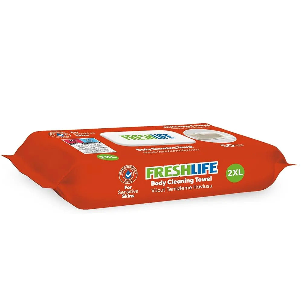 SERVETELE UMEDE ADULTI FRESHLIFE X 50 BUC