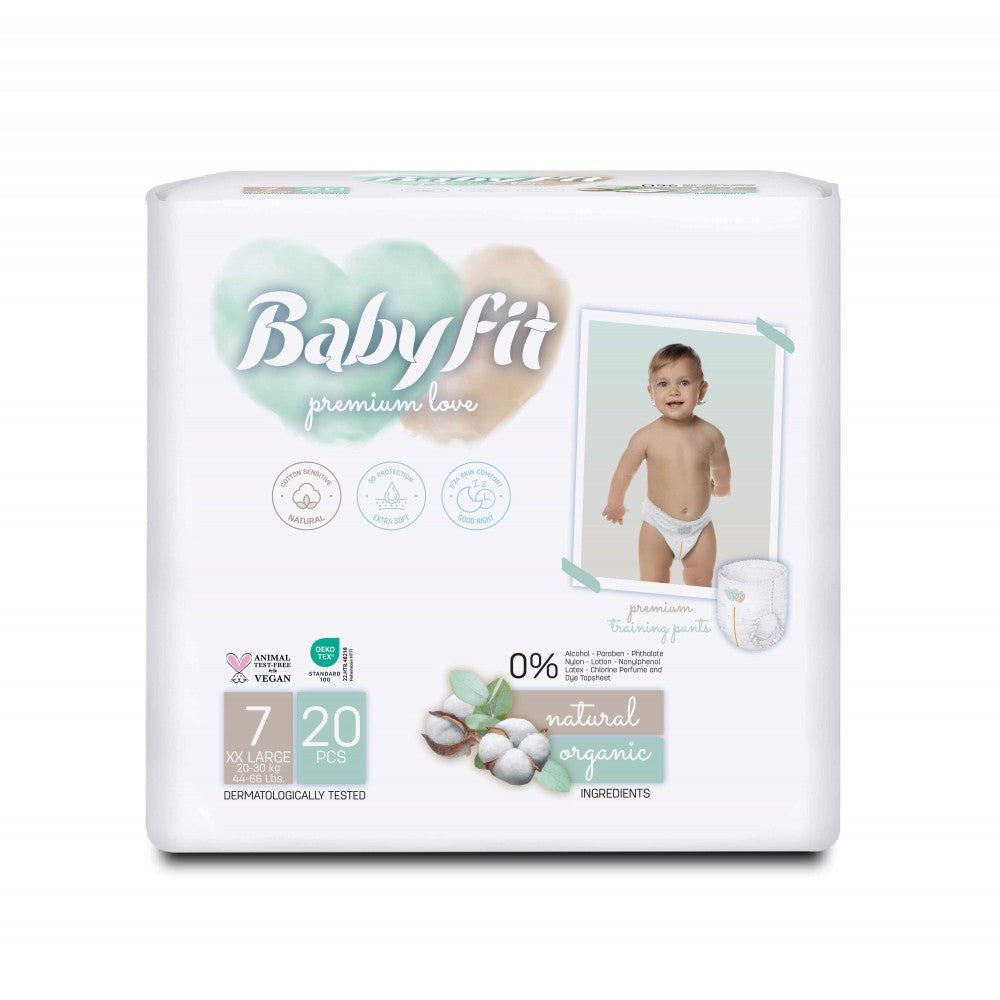 SCUTECE BEBELUSI TIP CHILOT, PANTS ECO BABY FIT 7, 20-30 KG X 20 BUC
