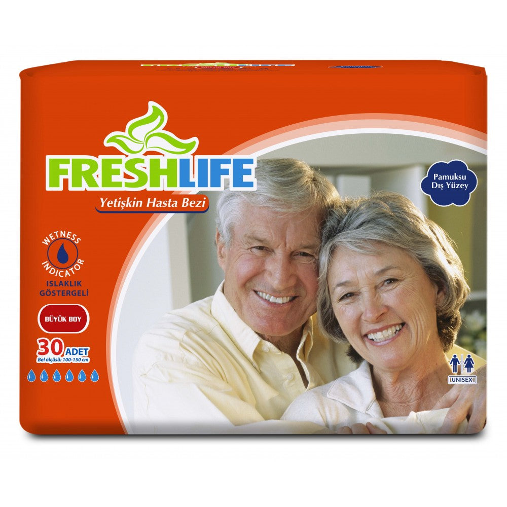 SCUTECE ADULTI FRESHLIFE X 30 BUC, S, M, L, XL